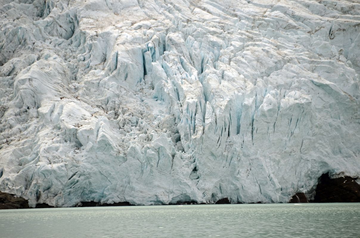 09 Berg Glacier Close Up From Berg Trail At North End Of Berg Lake